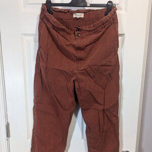 Madewell Orange High-Waisted Pants